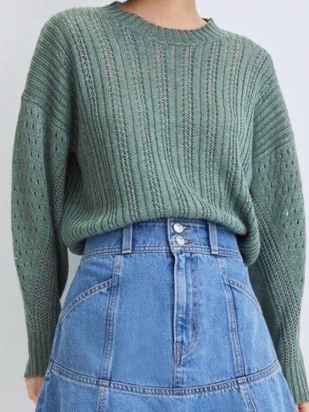 Veronica Beard Erka Linen Sweater
